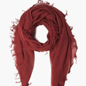 Chan Luu Henna cashmere woven scarf